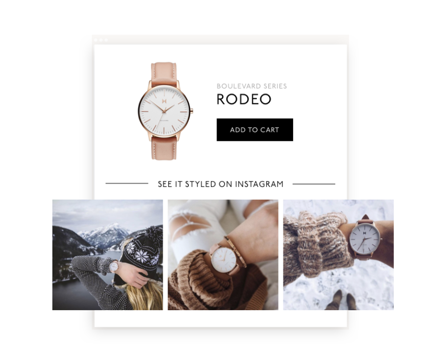 Foursixty UGC Product Page Galleries