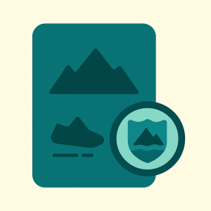 Minimalist-flat-vector-in-teal-and-blue-tones-showing-a-mountain-silhouette-with-circular-sustainability-badge-representing-Patagonia-Action-Works-community-and-environmental-initiatives.png
