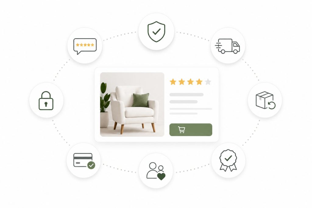 Ecommerce Trust Signals - What to Add to Product Pages to Increase Trust