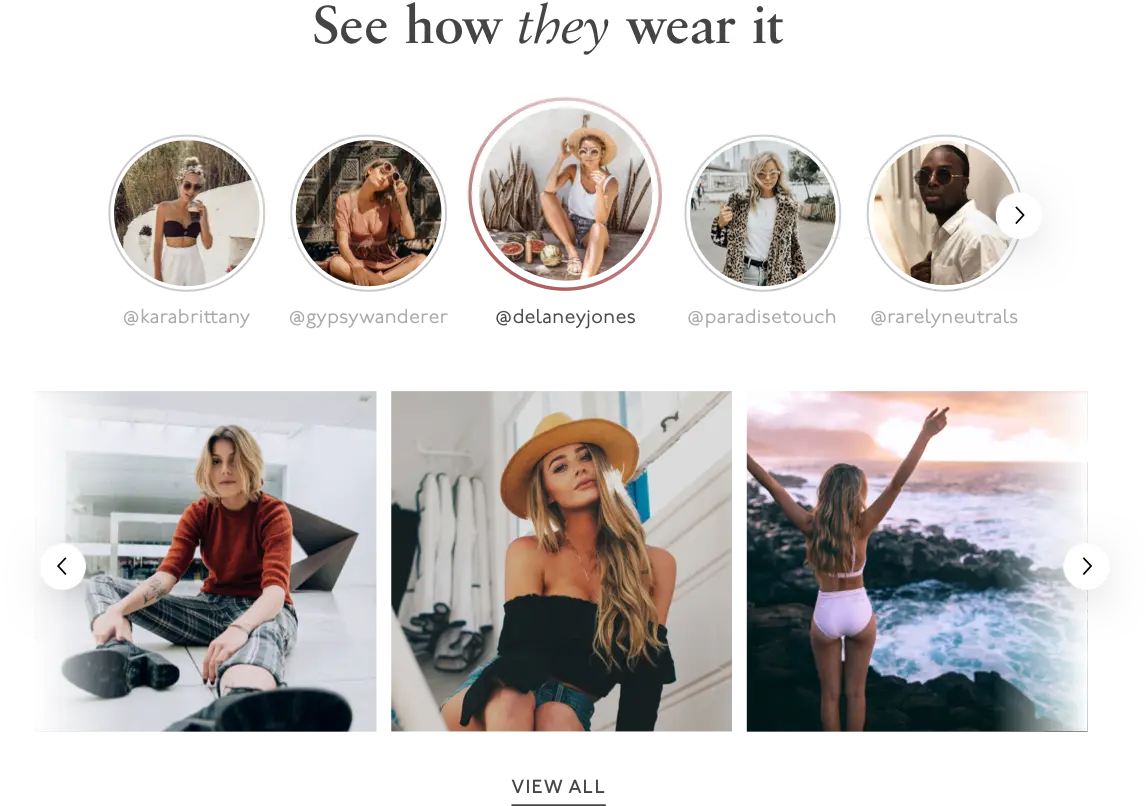 Tag multiple products per post